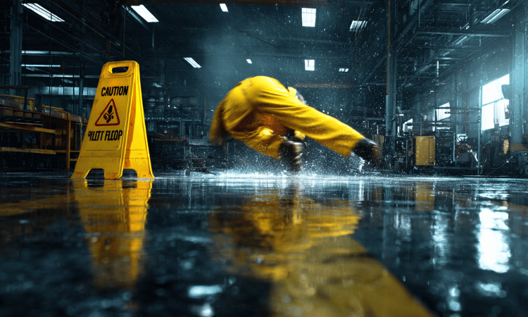 Pericolo Scivolamento: Come Prevenire Incidenti sul Lavoro