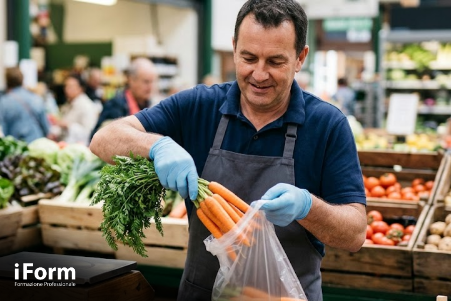 Corso di aggiornamento HACCP per addetti alla manipolazione degli alimenti specifico per operatori di supermercati
