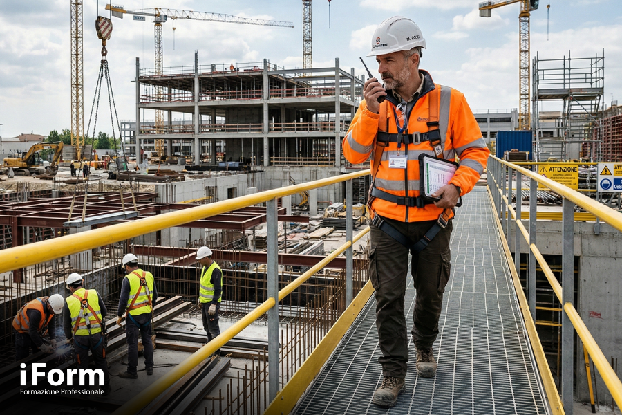 Modulo aggiuntivo “Cantieri” sulla sicurezza nei luoghi di lavoro per dirigenti e datori di lavoro (E-learning)