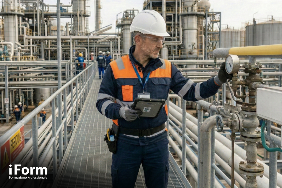 Modulo integrativo sulla sicurezza nei luoghi di lavoro per datori di lavoro con ruolo di RSPP (chimico e petrolchimico)