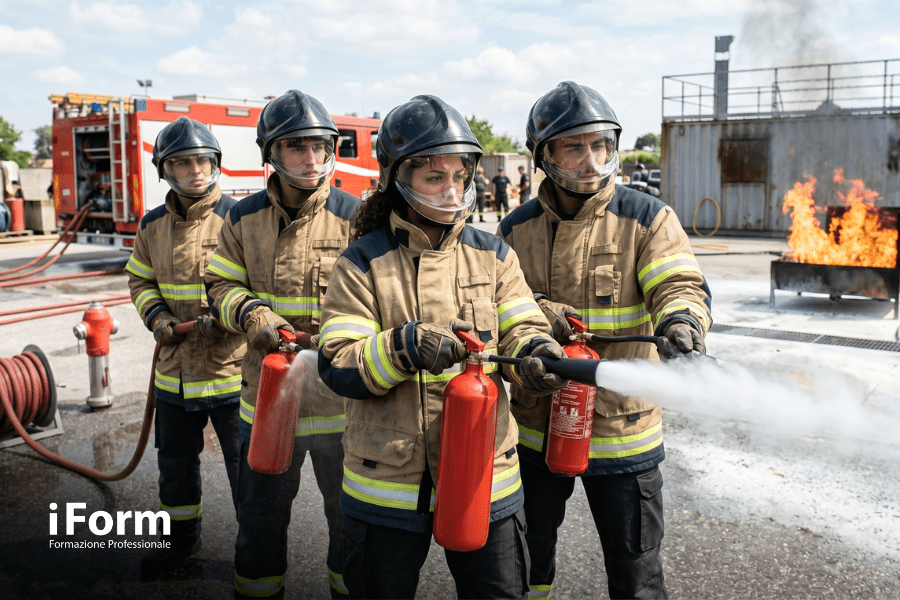 Corso di aggiornamento antincendio per attività a rischio alto (livello 3)