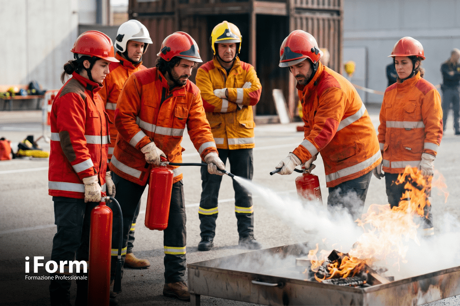 Corso di aggiornamento antincendio per attività a rischio alto (livello 3)