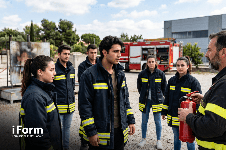 Corso antincendio per attività a rischio basso (livello 1)