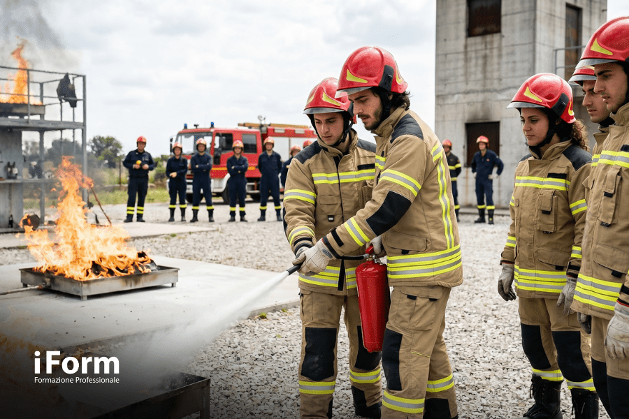 Corso antincendio per attività a rischio alto (livello 3)