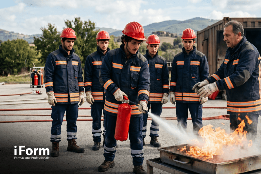Corso antincendio per attività a rischio medio (livello 2)