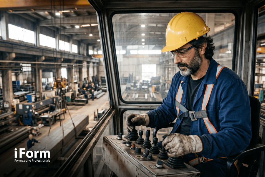 Corso di aggiornamento per addetti all’uso del carroponte (patentino)