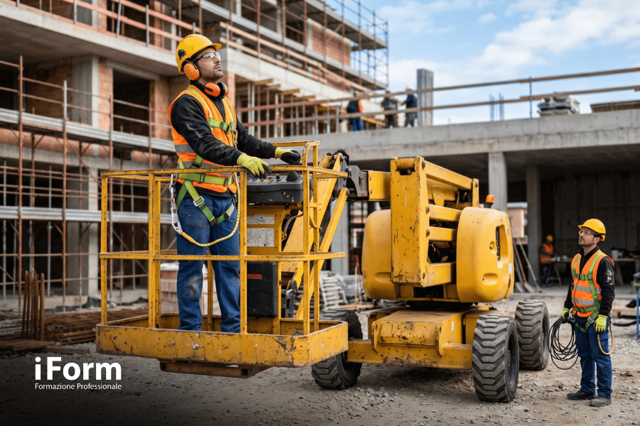 Corso di formazione addetti all’uso di piattaforme di lavoro mobili elevabili (PLE) senza stabilizzatori (Patentino)