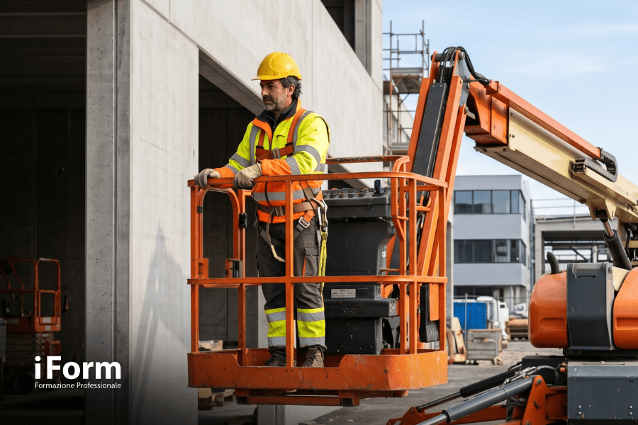 Corso di formazione addetti all’uso di piattaforme di lavoro mobili elevabili (PLE) con stabilizzatori (Patentino)
