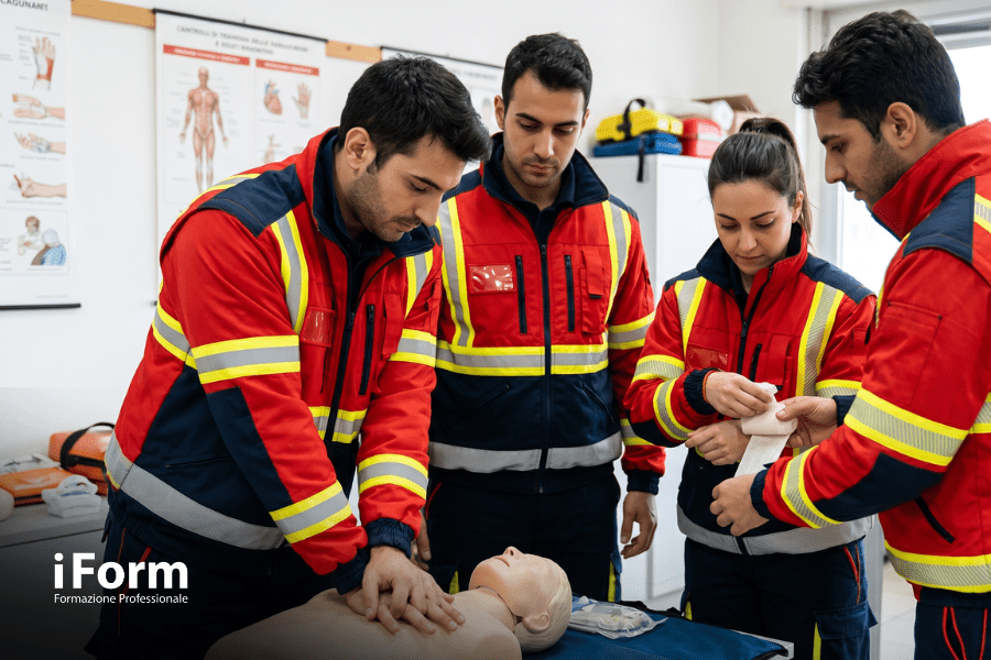 Corso di aggiornamento di addetto al primo soccorso per aziende (Gruppi B e C)
