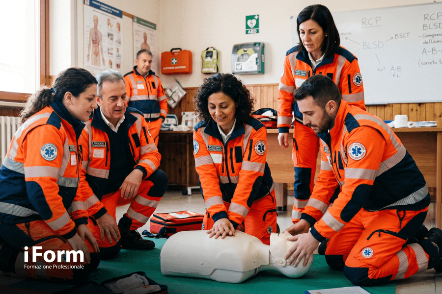 Corso di aggiornamento di addetto al primo soccorso per aziende (Gruppo A)