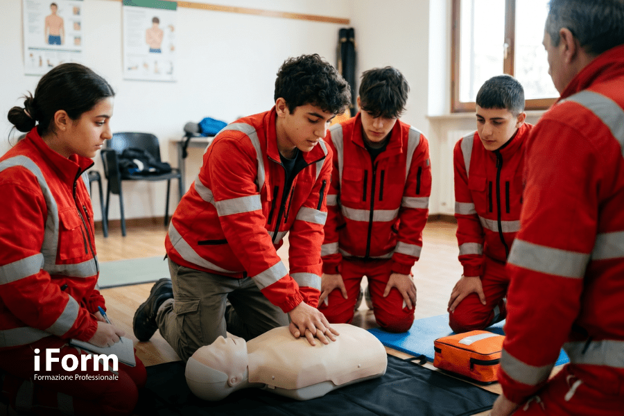 Corso di addetto al primo soccorso per aziende (Gruppi B e C)