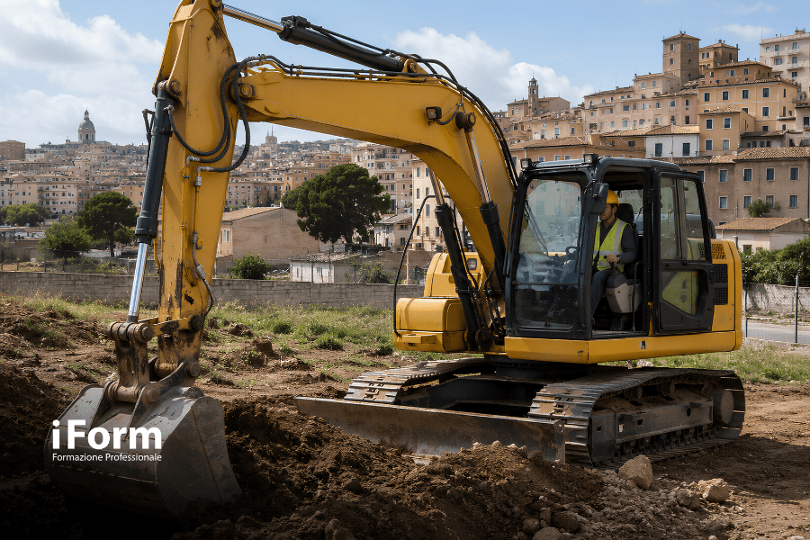 Corso per conduttori di escavatori idraulici (Patentino)