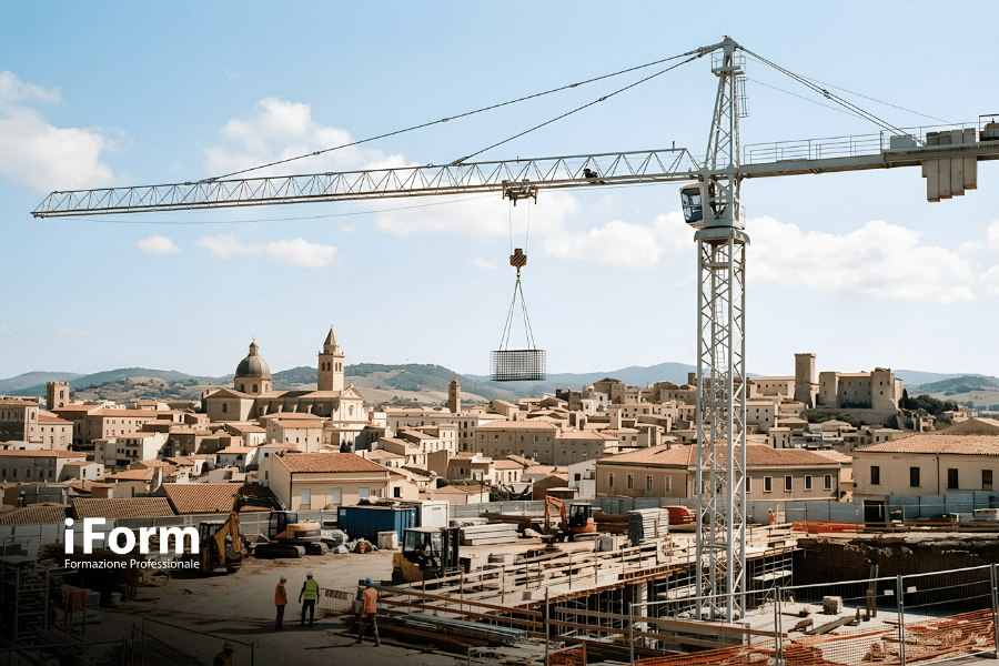 Corso di aggiornamento per addetto alla conduzione di gru a torre a rotazione alta e bassa (Patentino)