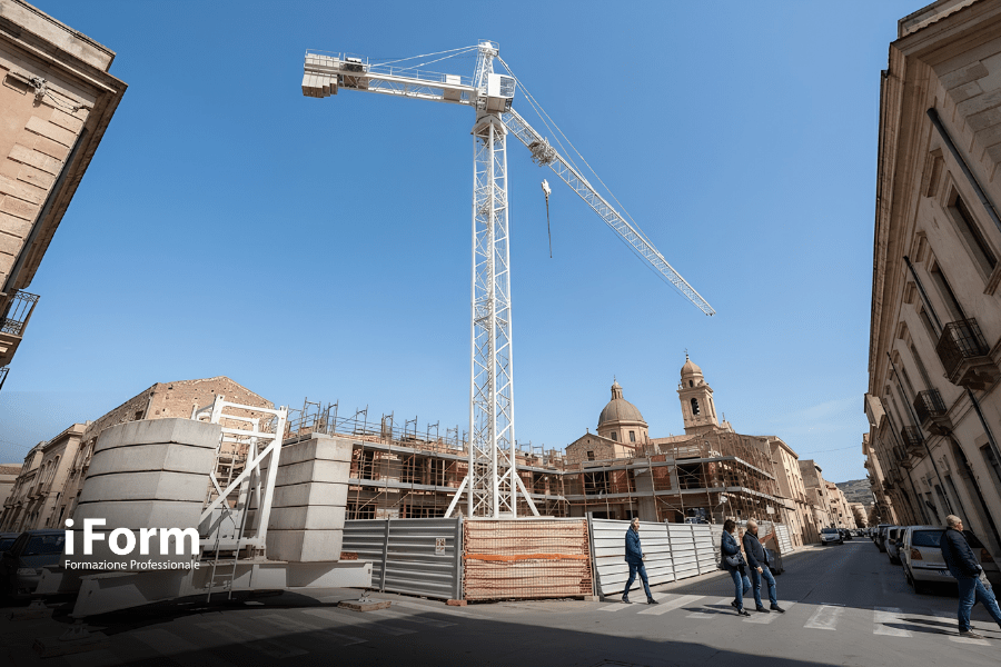 Corso di aggiornamento per addetto alla conduzione di gru a torre a rotazione alta (Patentino)