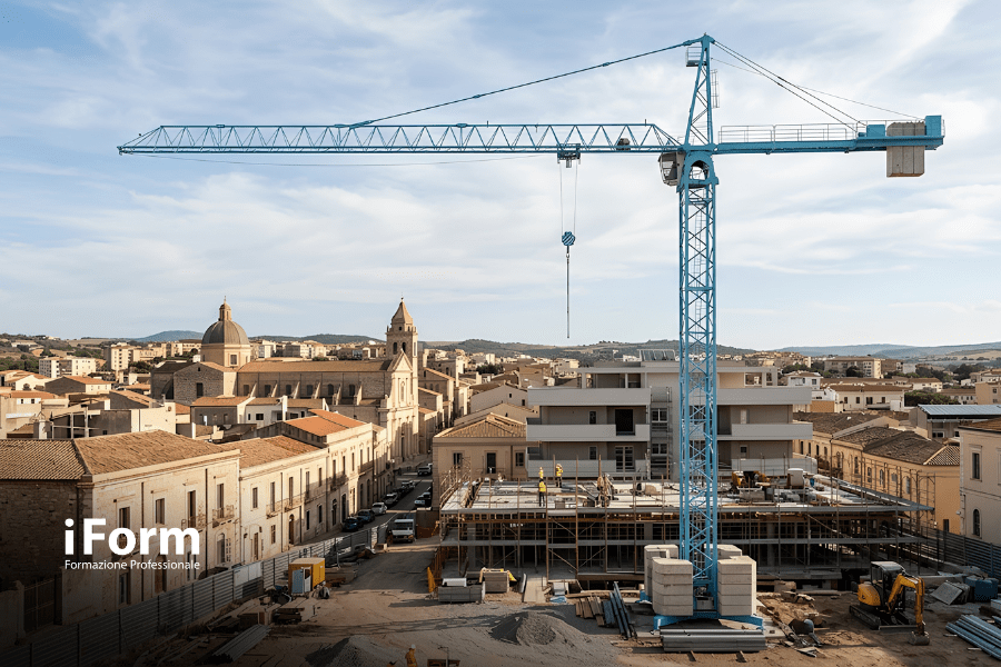 Corso di aggiornamento per addetto alla conduzione di gru a torre a rotazione bassa (Patentino)