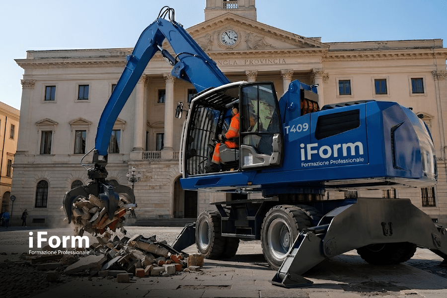 Corso per addetto alla conduzione di caricatori per la movimentazione di materiali (CMM) (Patentino)