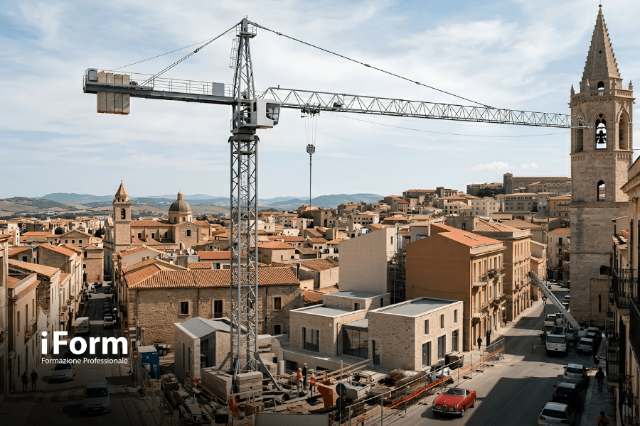 Corso per addetto alla conduzione di gru a torre a rotazione alta e bassa (Patentino)