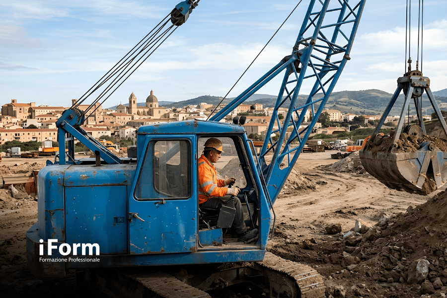 Corso di aggiornamento per addetto alla conduzione di escavatori a fune (Patentino)