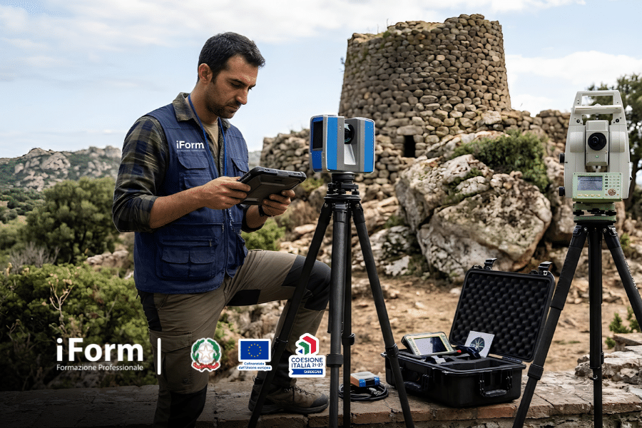 Corso gratuito di tecnico per il rilievo 3D di beni culturali ed ambientali – JTF Sardegna